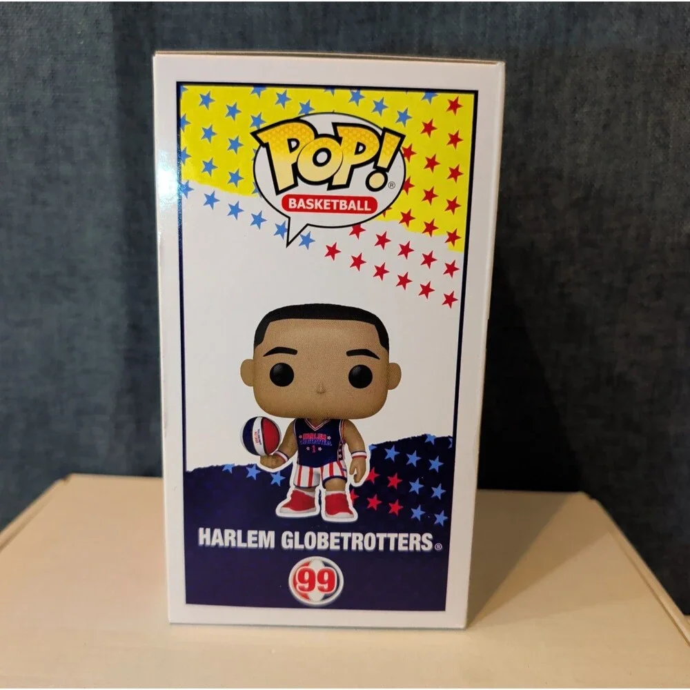 Funko Pop 99 Harlem Globetrotters Basketball Vinyl NIB  with Protector